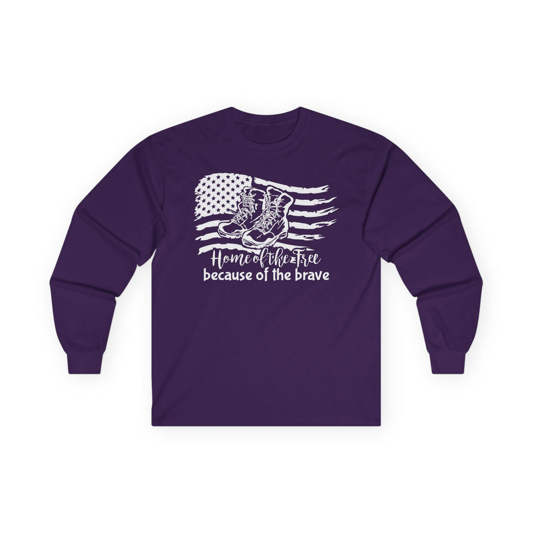 Home Of The Free - Unisex Ultra Cotton Long Sleeve Tee