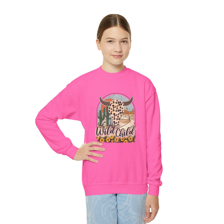 Wild Child - Youth Crewneck Sweatshirt