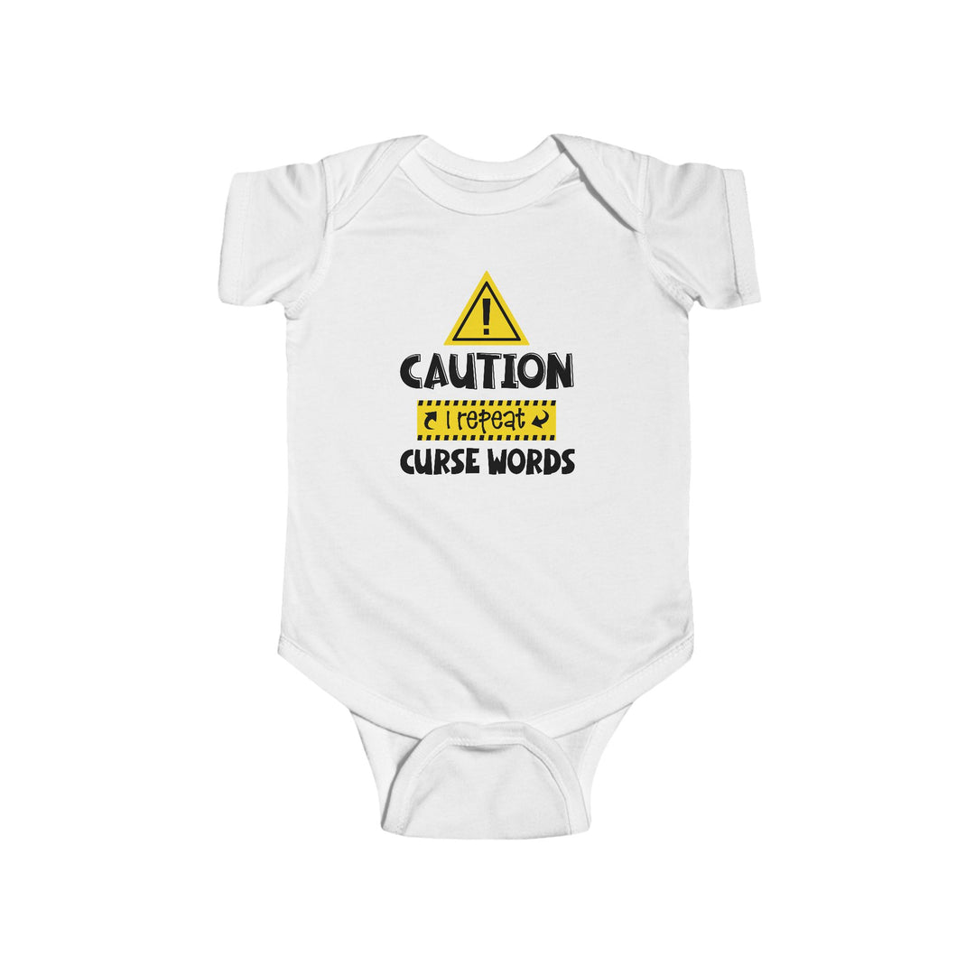 Caution - Infant Fine Jersey Bodysuit