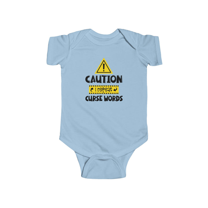Caution - Infant Fine Jersey Bodysuit