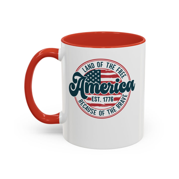America 1776 - Accent Coffee Mug (11, 15oz)