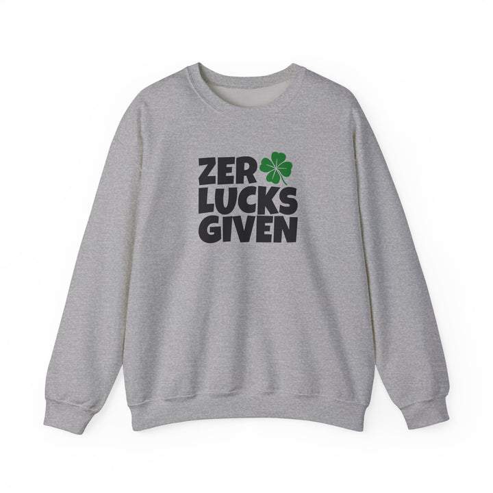 Zero Lucks Given - Unisex Heavy Blend™ Crewneck Sweatshirt