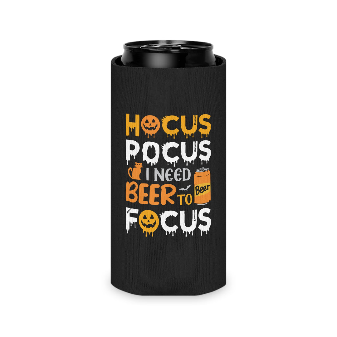 Hocus Pocus I Need A Beer To Focus - Can Cooler