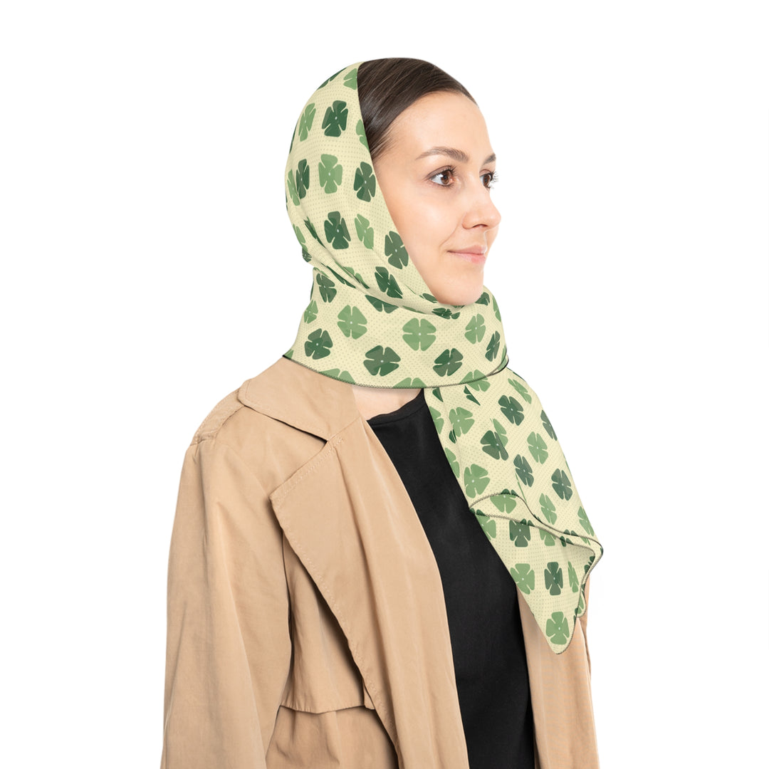 Yellow Clover - Poly Scarf