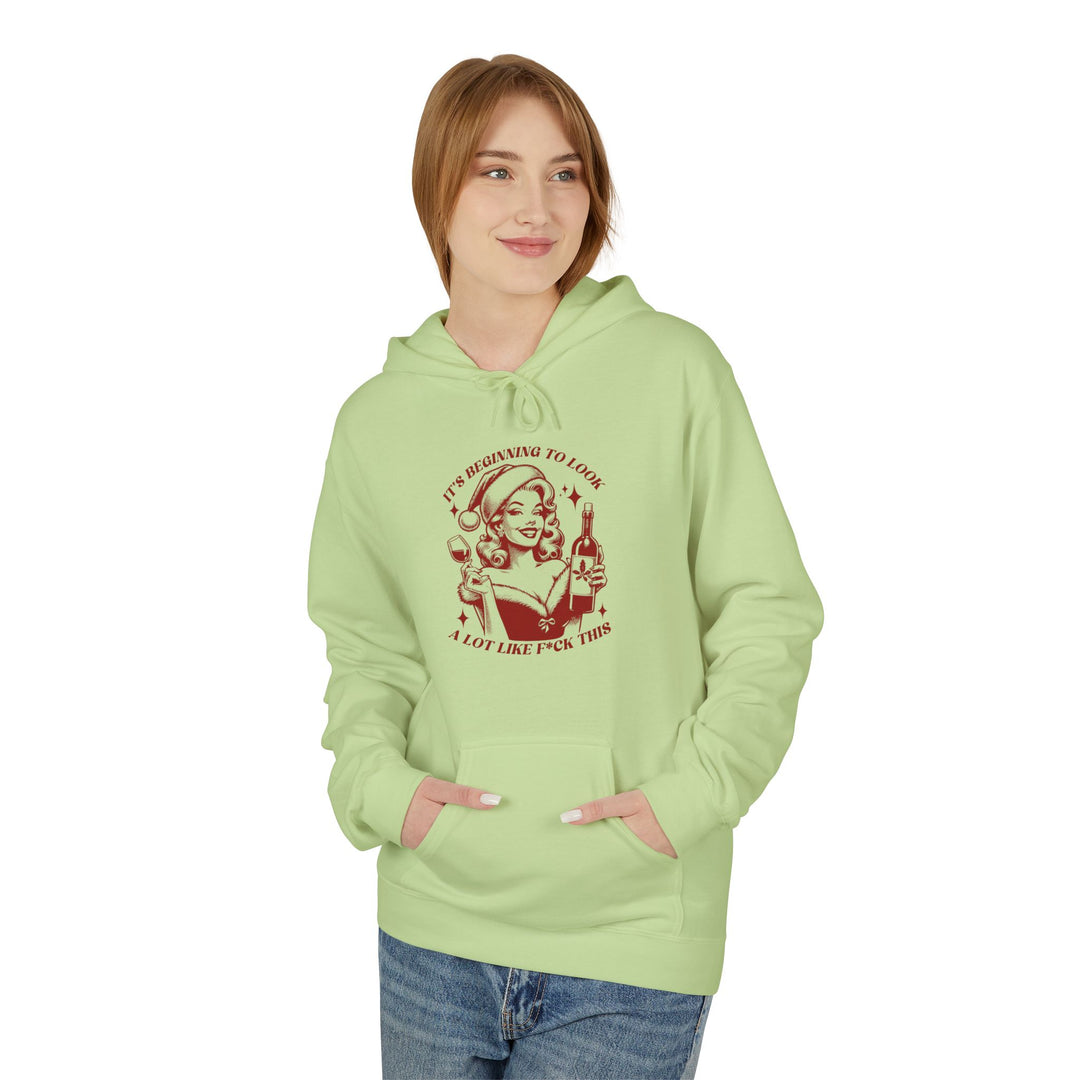 It's Beginning To Look Like - Unisex Midweight Softstyle Fleece Hoodie