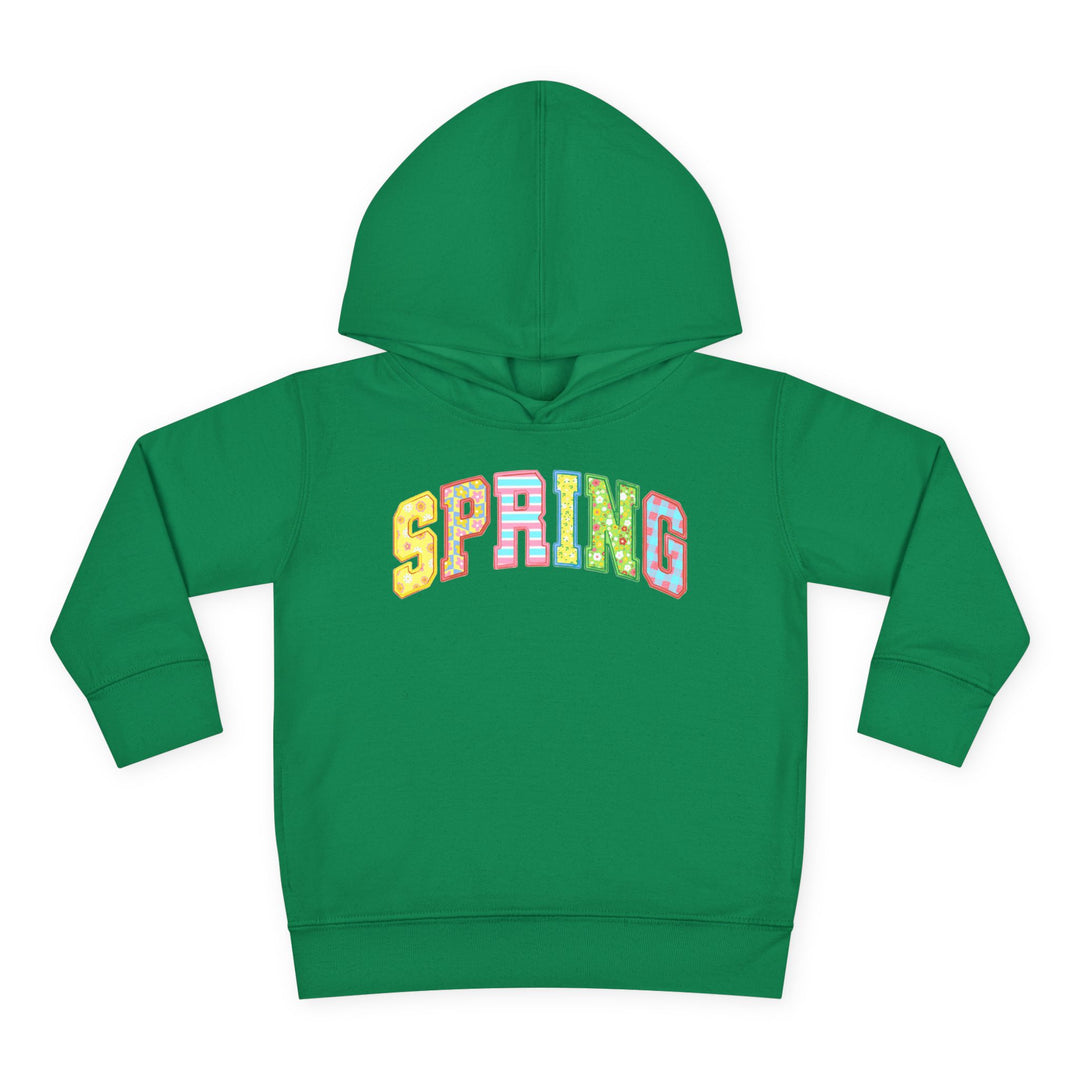 Spring Quilt - Toddler Pullover Fleece Hoodie