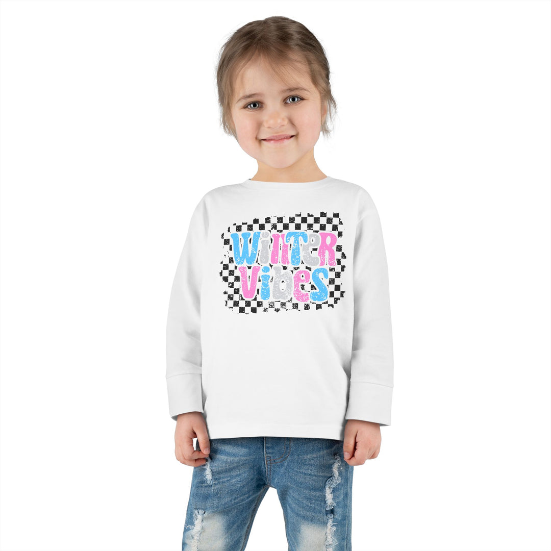 Winter Vibes - Toddler Long Sleeve Tee