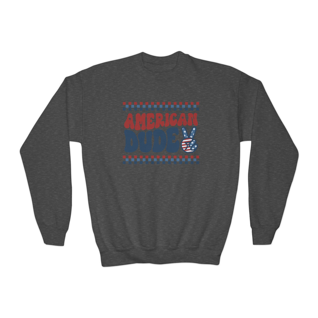 American Dude - Youth Crewneck Sweatshirt