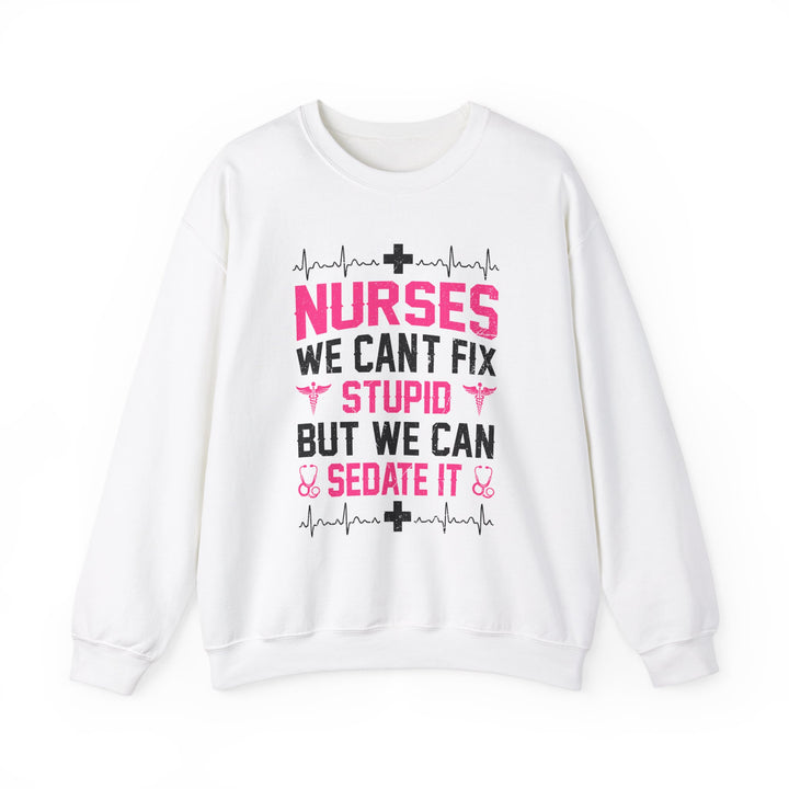 Can't Fix Stupid - Unisex Heavy Blend™ Crewneck Sweatshirt