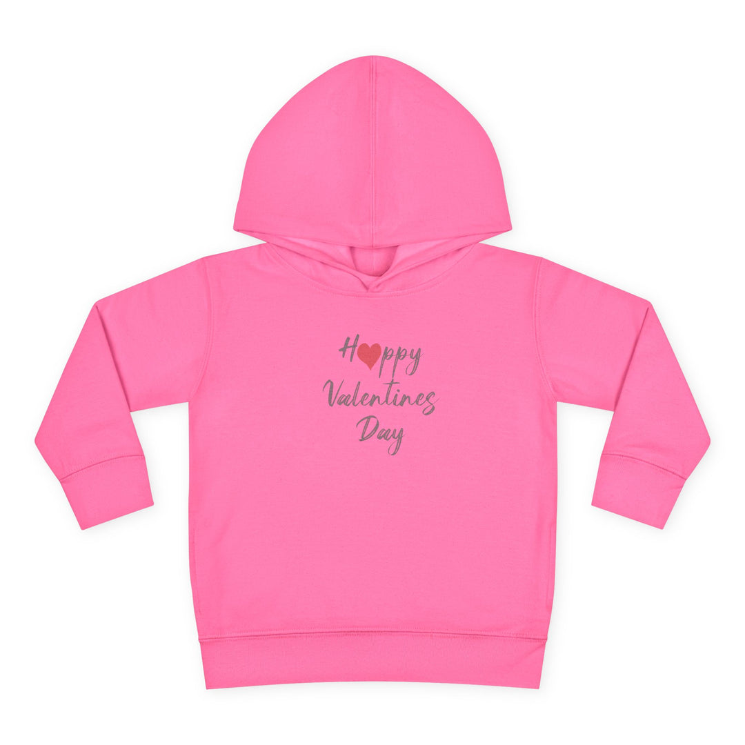 Happy Valentines Day - Toddler Pullover Fleece Hoodie