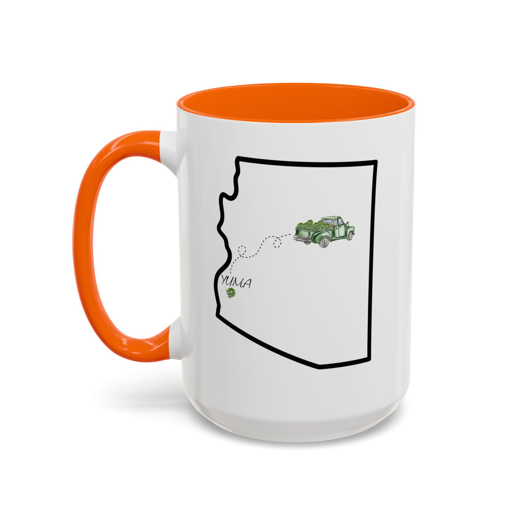 Yuma Lettuce Truck - Accent Coffee Mug (11, 15oz)