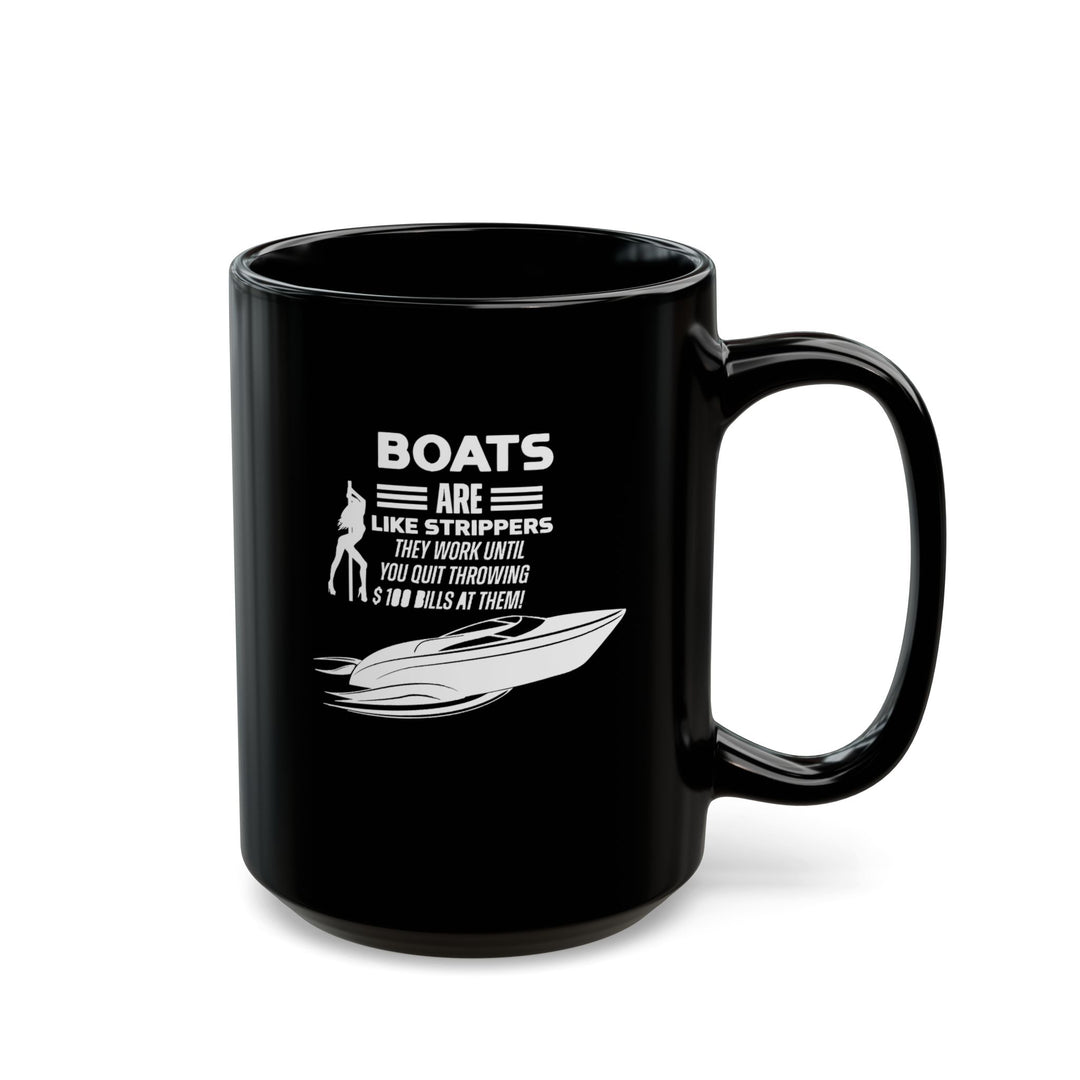 Boats - Black Mug (11oz, 15oz)