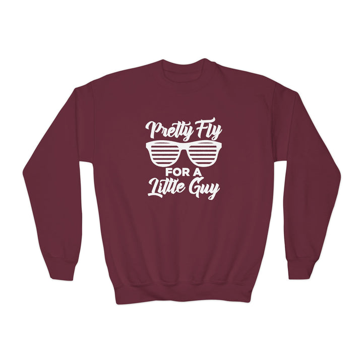 Pretty Fly For A Little Guy - Youth Crewneck Sweatshirt
