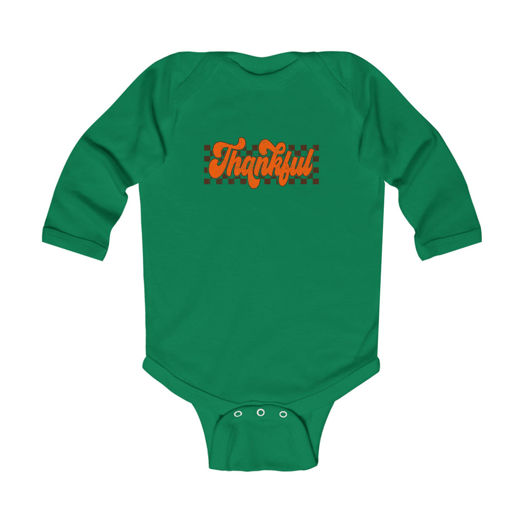 Retro Thankful - Infant Long Sleeve Bodysuit