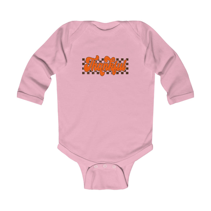 Retro Thankful - Infant Long Sleeve Bodysuit