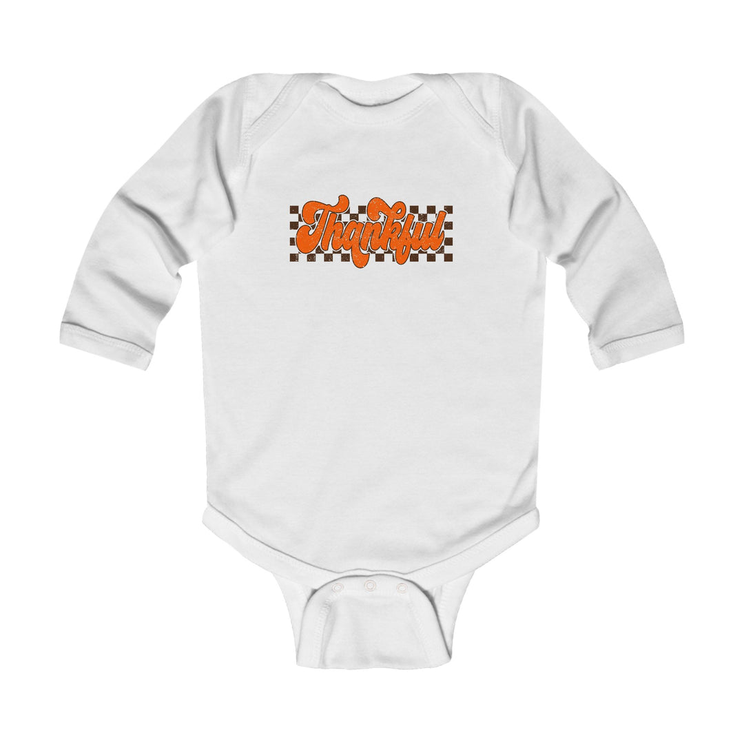 Retro Thankful - Infant Long Sleeve Bodysuit