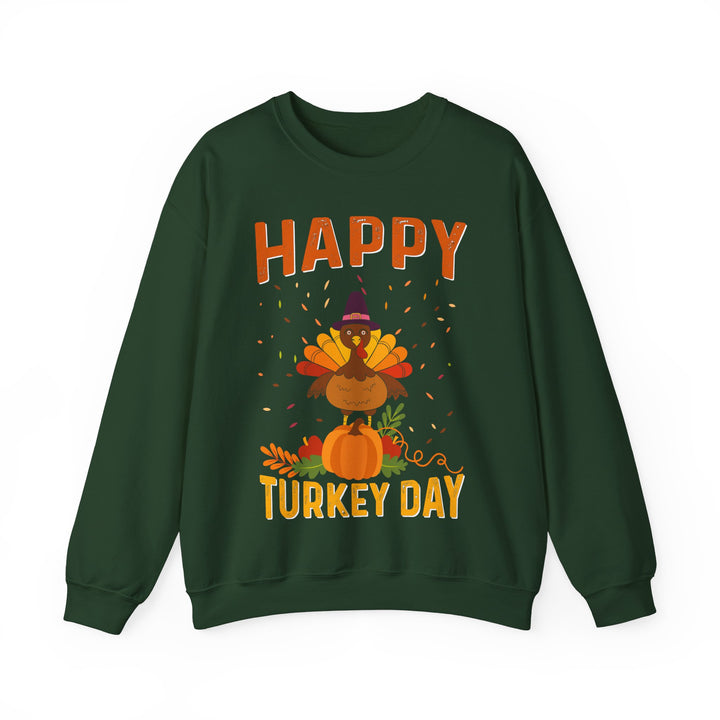 Happy Turkey Day - Unisex Heavy Blend™ Crewneck Sweatshirt