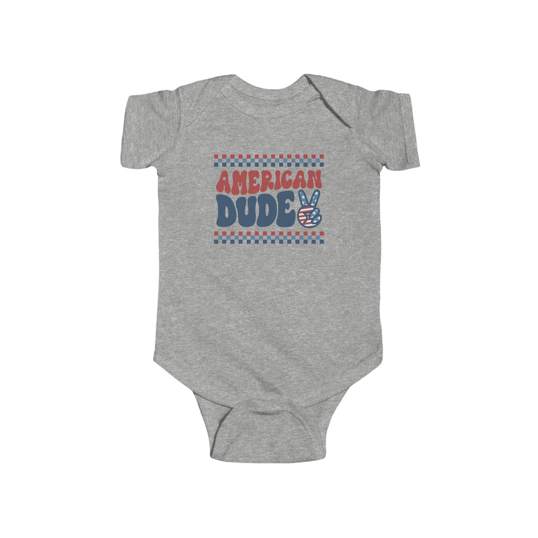 American Dude - Infant Fine Jersey Bodysuit