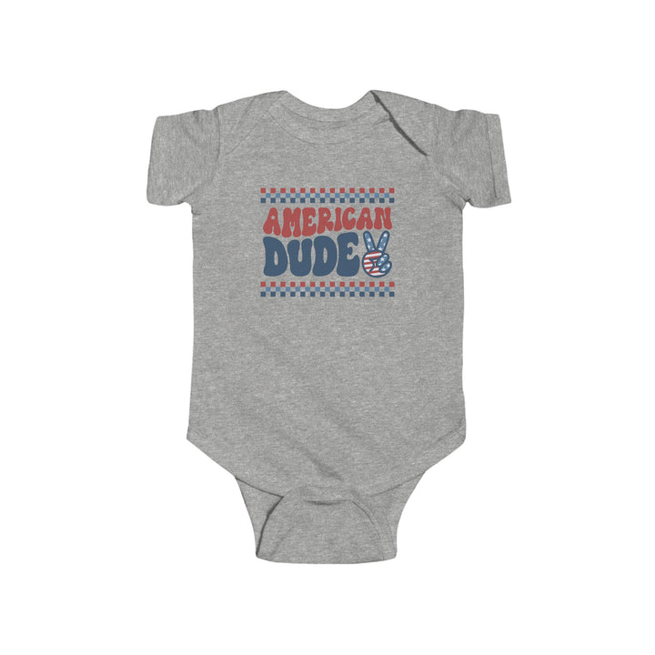 American Dude - Infant Fine Jersey Bodysuit