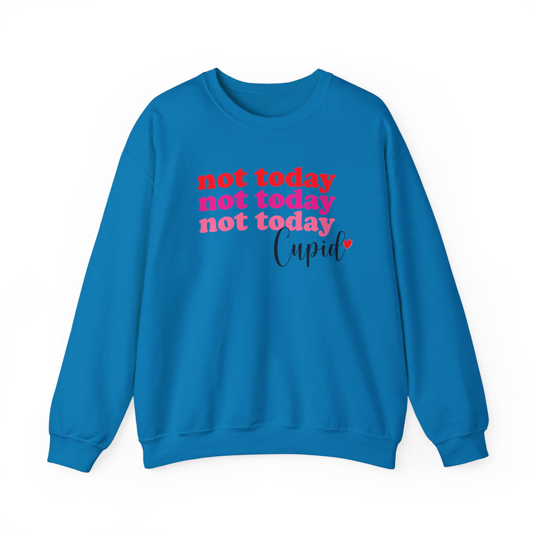 Not Today Cupid - Unisex Heavy Blend™ Crewneck Sweatshirt