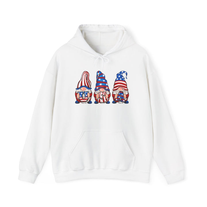 4th Of July Gnomes - Unisex Heavy Blend™ Hooded Sweatshirt