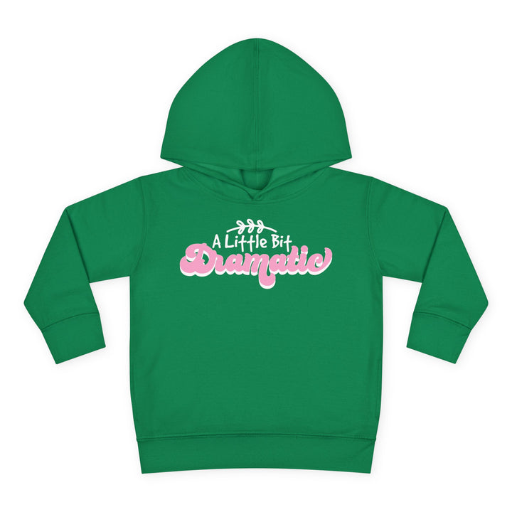Little Bit Dramatic - Toddler Pullover Fleece Hoodie