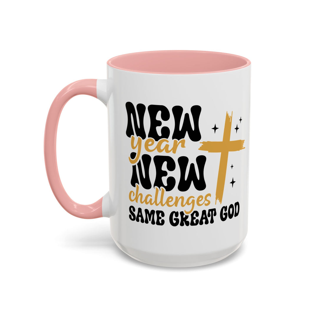 New Year Same Great God - Accent Coffee Mug (11, 15oz)