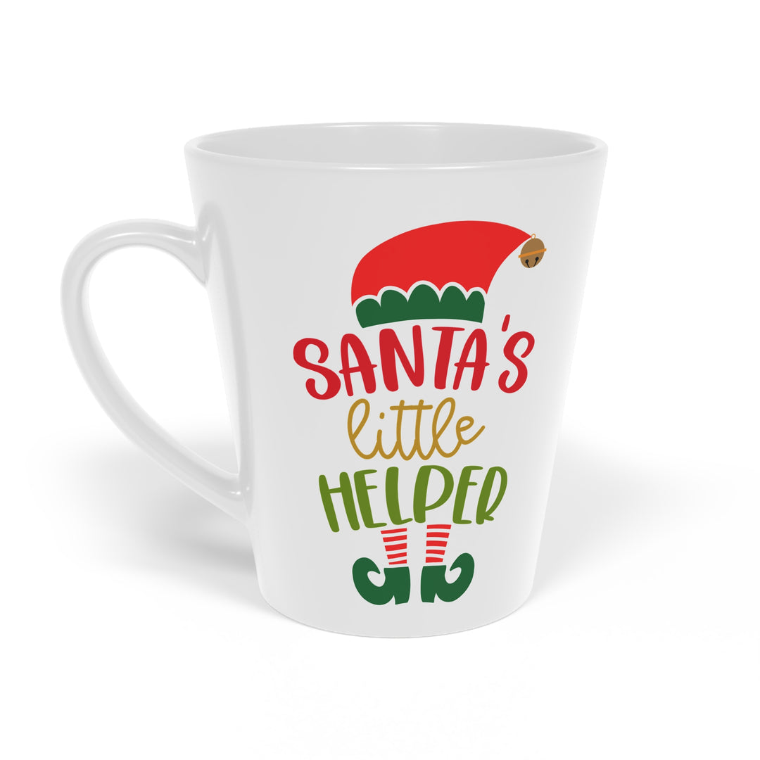 Santa's Little Helper - Latte Mug, 12oz