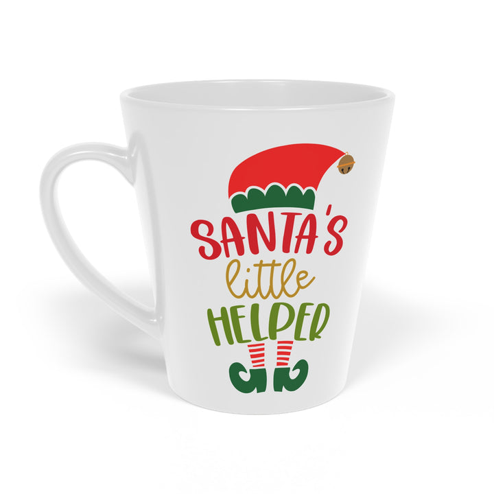 Santa's Little Helper - Latte Mug, 12oz