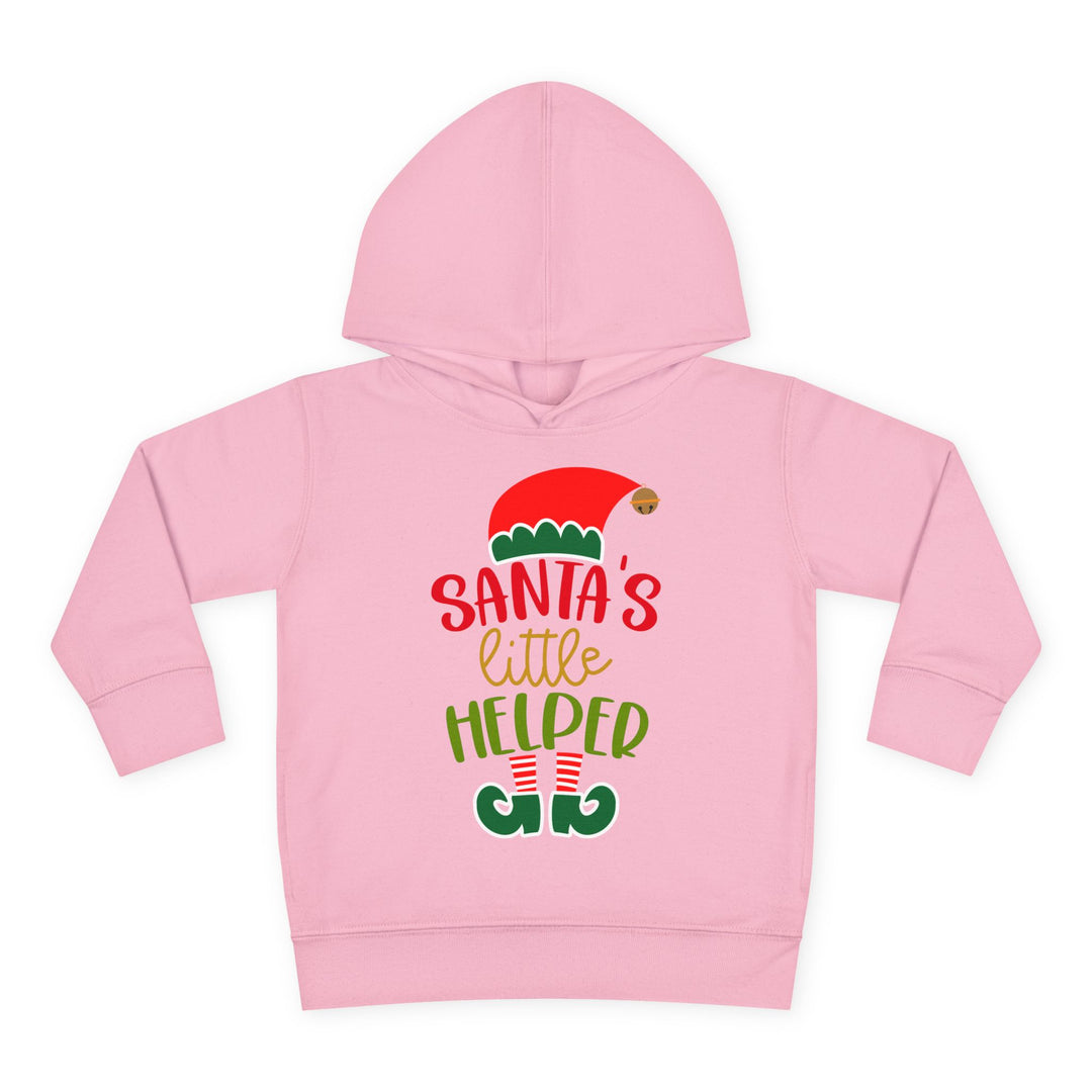 Santas Little Helper - Toddler Pullover Fleece Hoodie