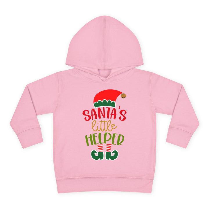 Santas Little Helper - Toddler Pullover Fleece Hoodie