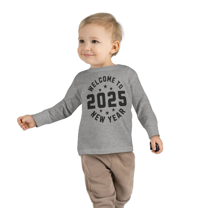 Welcome To 2025 - Toddler Long Sleeve Tee
