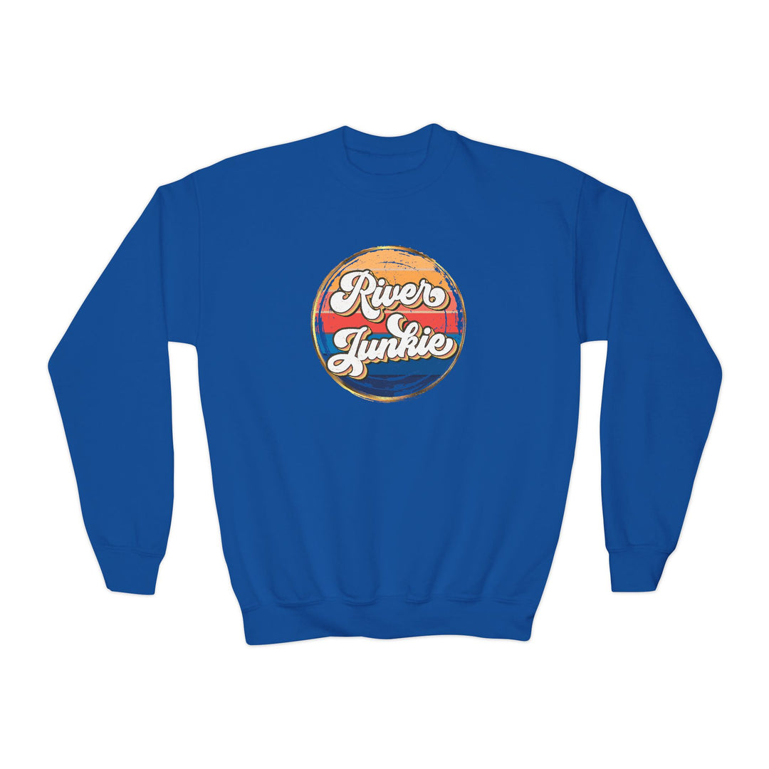 River Junkie - Youth Crewneck Sweatshirt