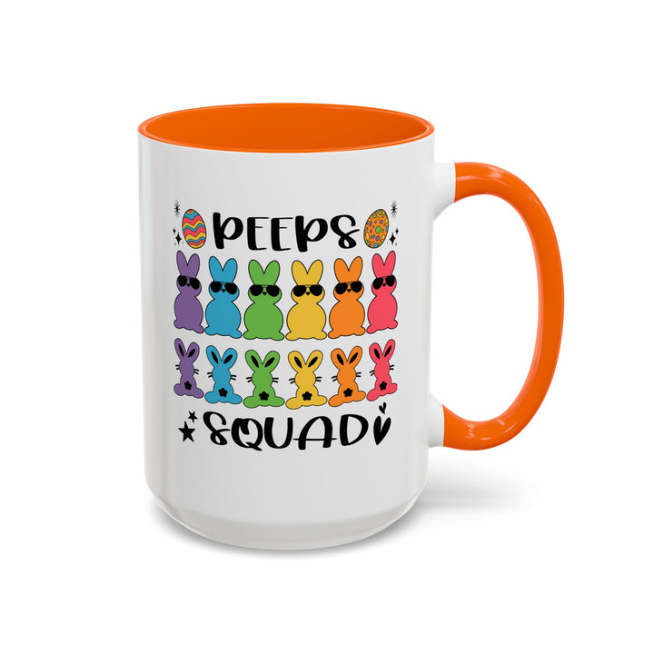 Peep Squad - Accent Coffee Mug (11, 15oz)