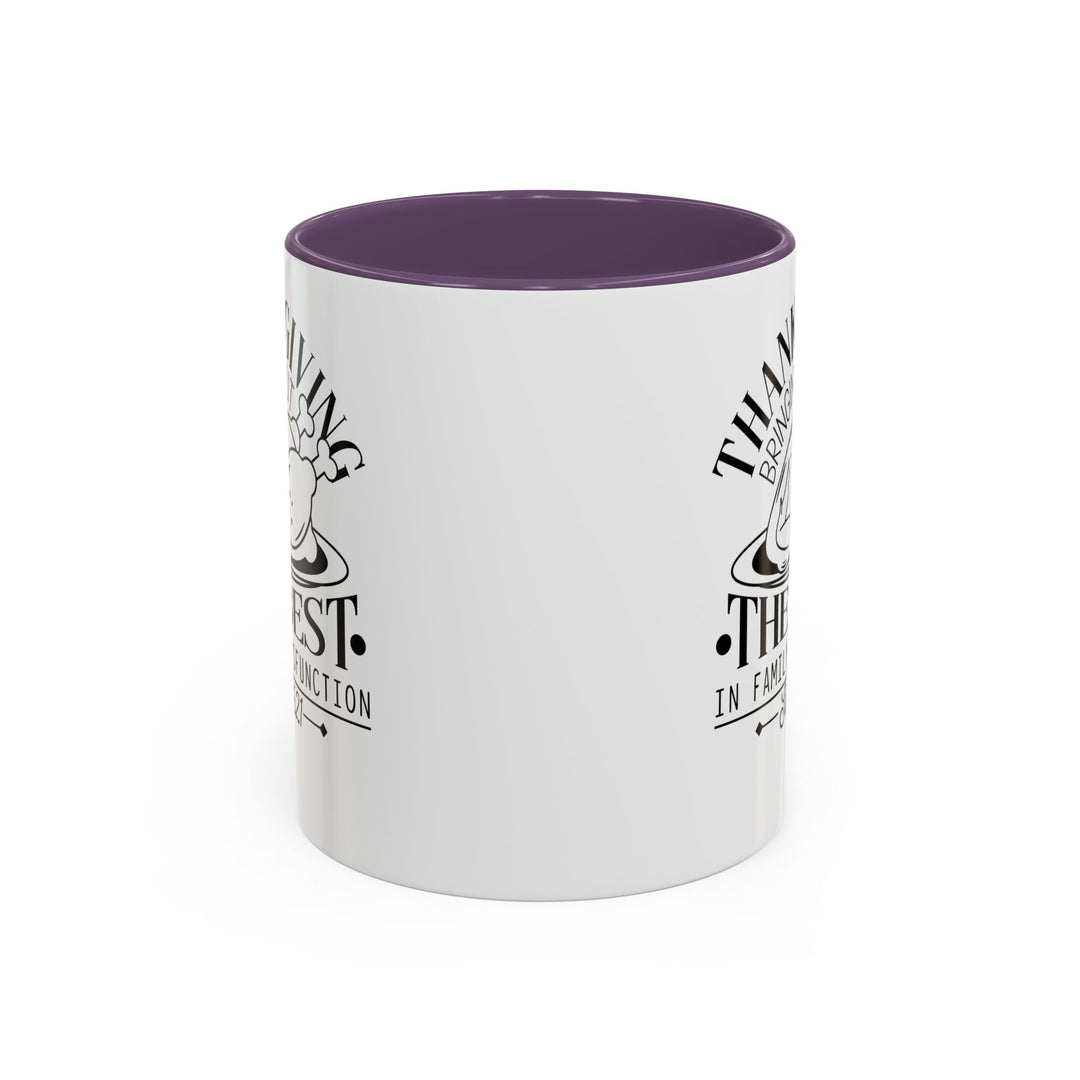 Family Dysfunction - Accent Coffee Mug (11, 15oz)