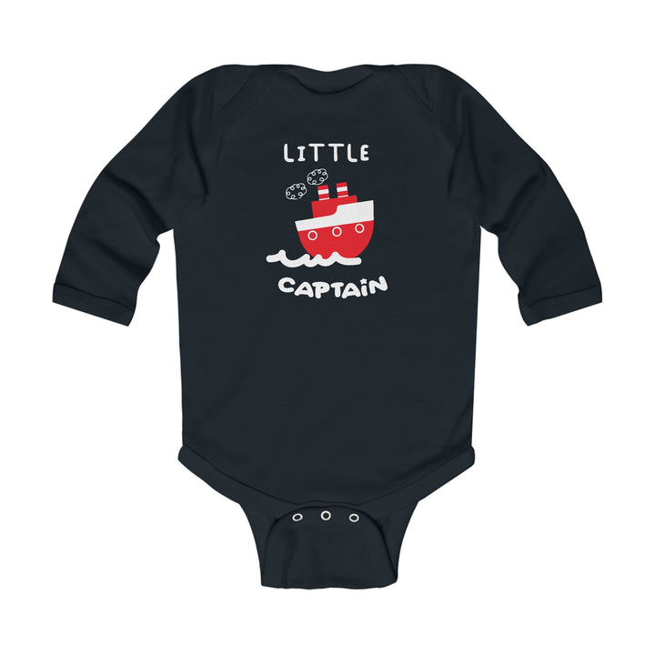 Little Captain - Infant Long Sleeve Bodysuit