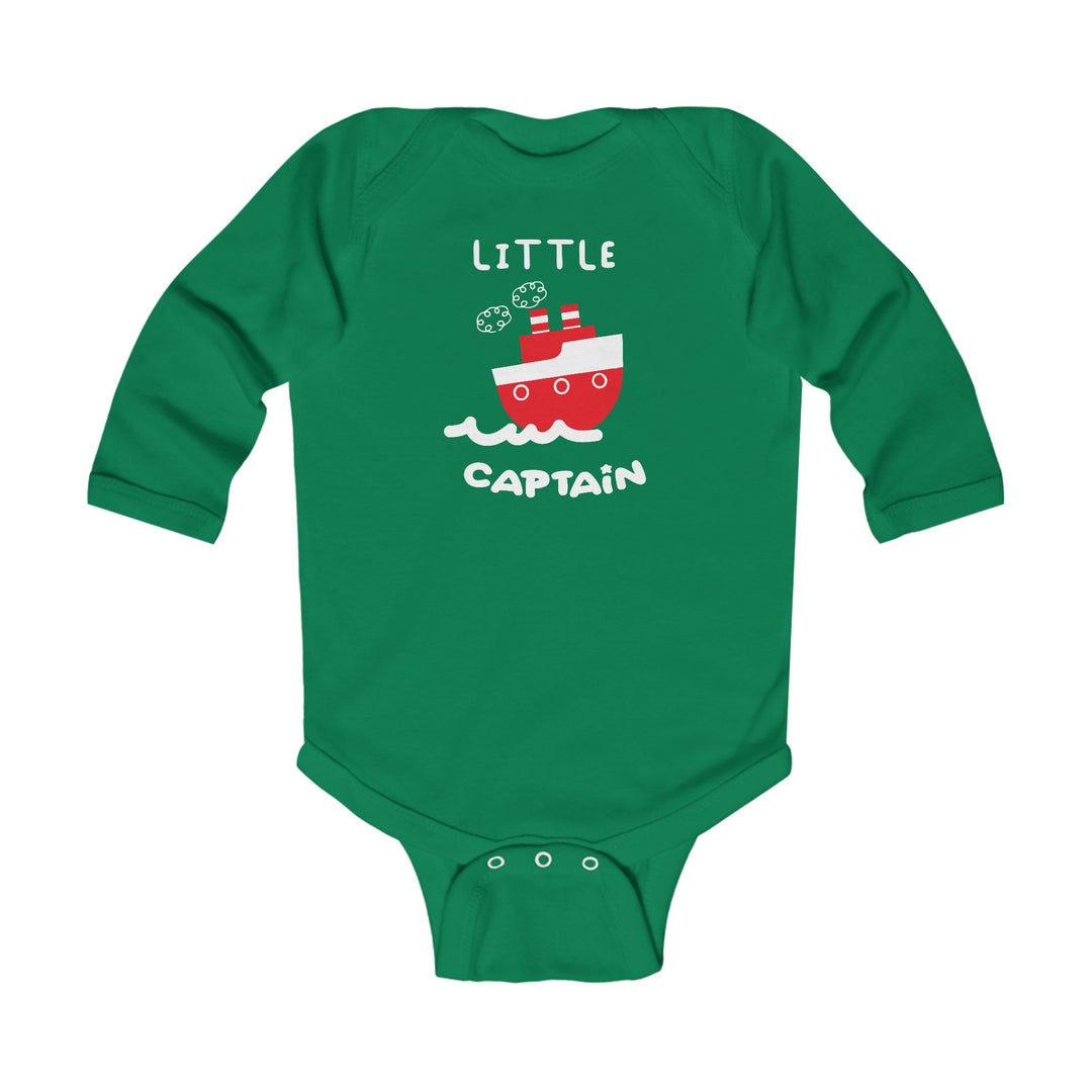 Little Captain - Infant Long Sleeve Bodysuit