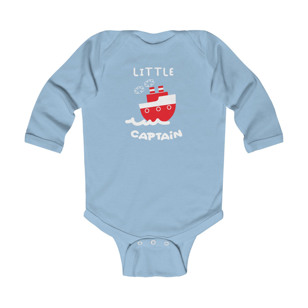 Little Captain - Infant Long Sleeve Bodysuit