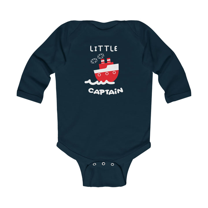 Little Captain - Infant Long Sleeve Bodysuit