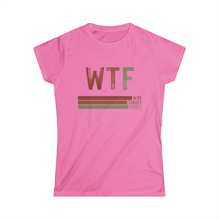 WTF - Women's Softstyle Tee