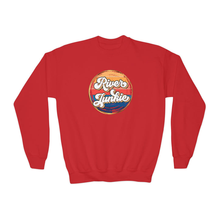 River Junkie - Youth Crewneck Sweatshirt