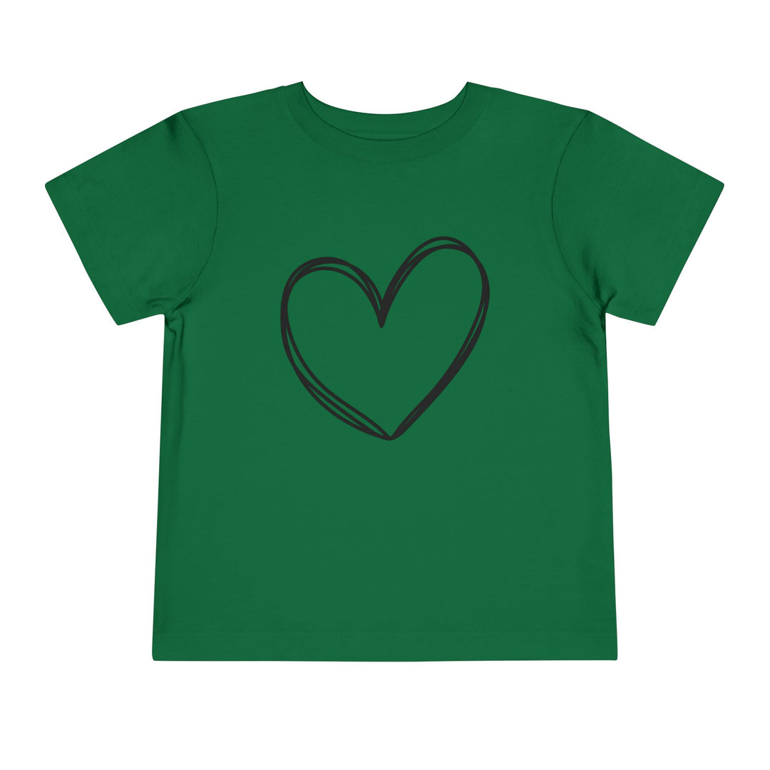 Heart - Toddler Short Sleeve Tee