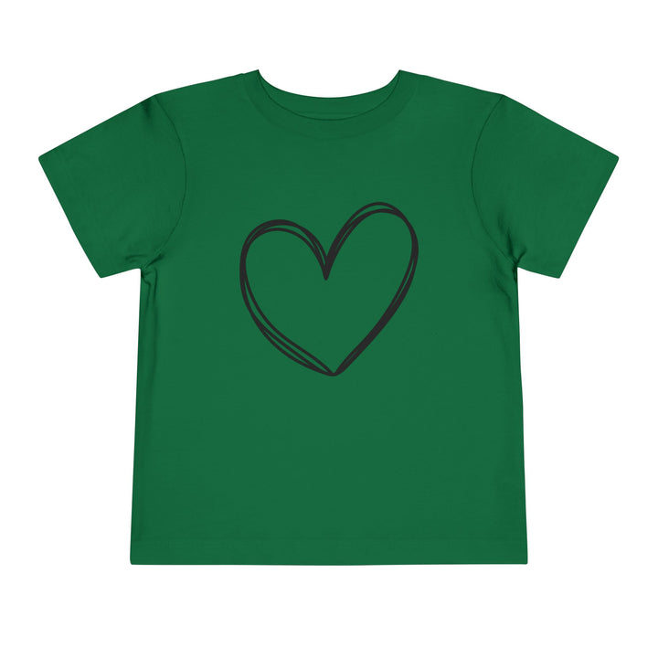 Heart - Toddler Short Sleeve Tee