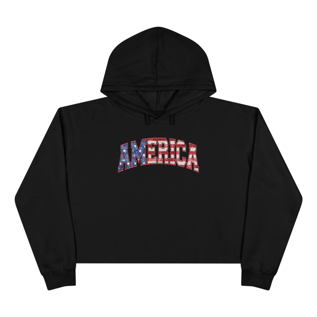 America - Crop Hoodie