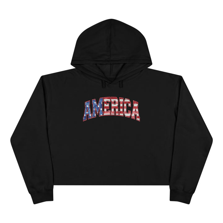 America - Crop Hoodie