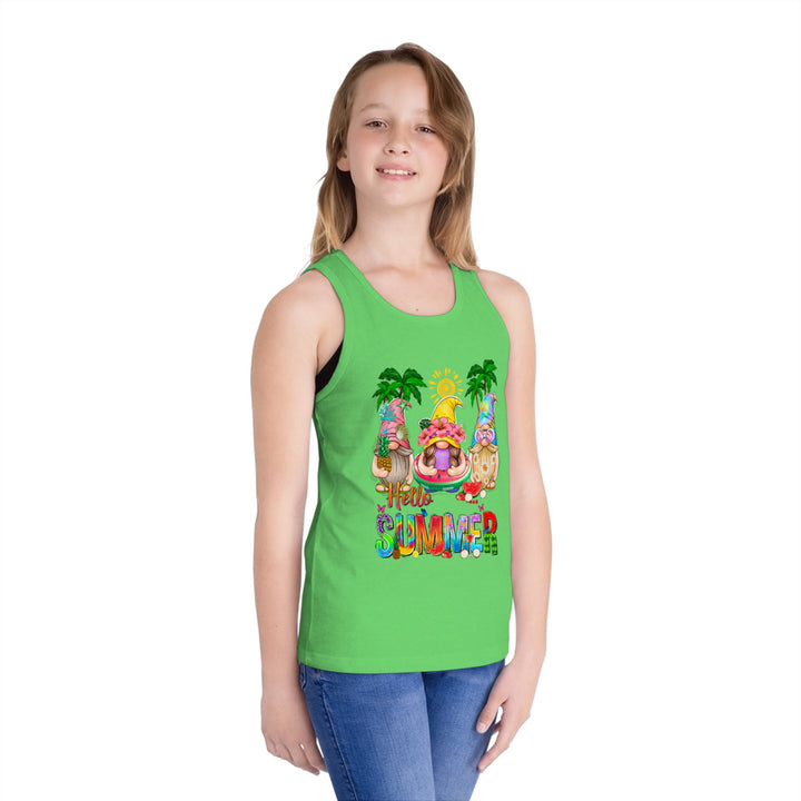 Summer Gnomes - Kid's Jersey Tank Top