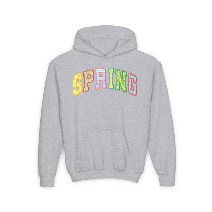 Spring Quilt - Youth Heavy Blend Hooded Sweatshirt