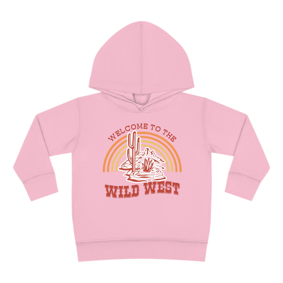 Wild West - Toddler Pullover Fleece Hoodie