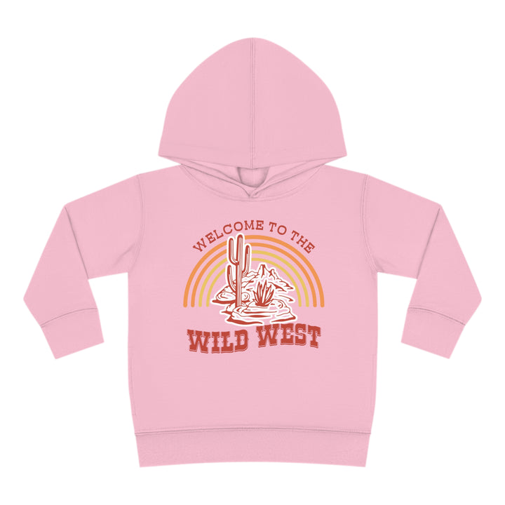 Wild West - Toddler Pullover Fleece Hoodie