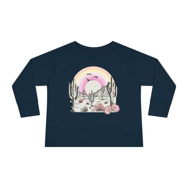 Desert Rainbow - Toddler Long Sleeve Tee